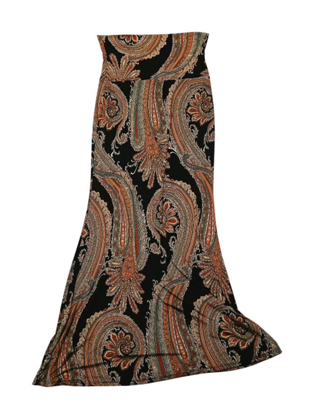 Yoyo 5 Paisley Print Maxi Skirt Size S